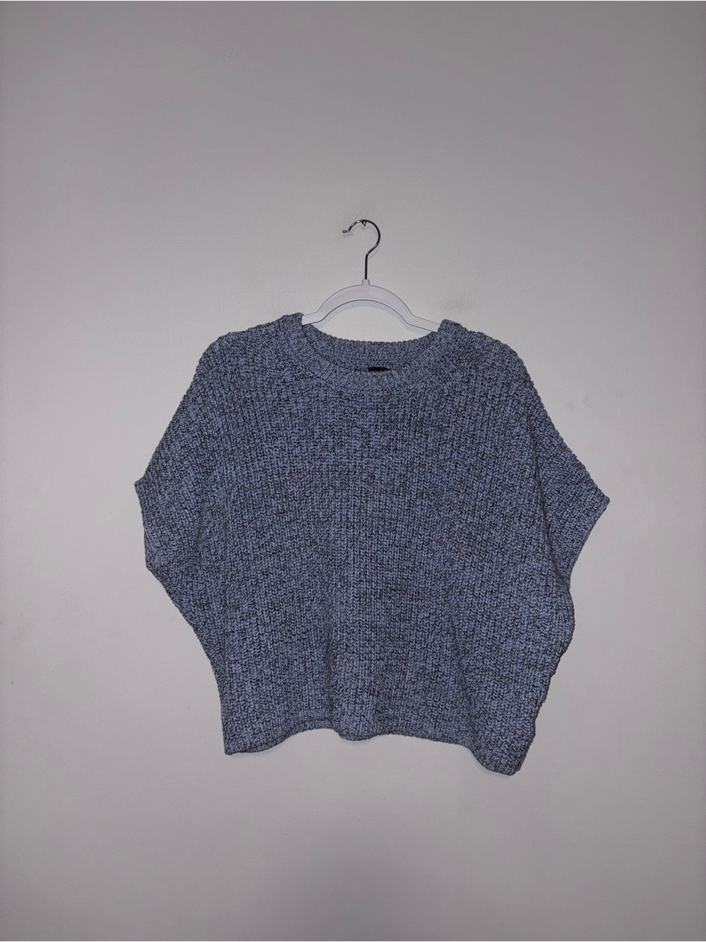 GAP | Blue Knit Sweater Tee | Size Medium